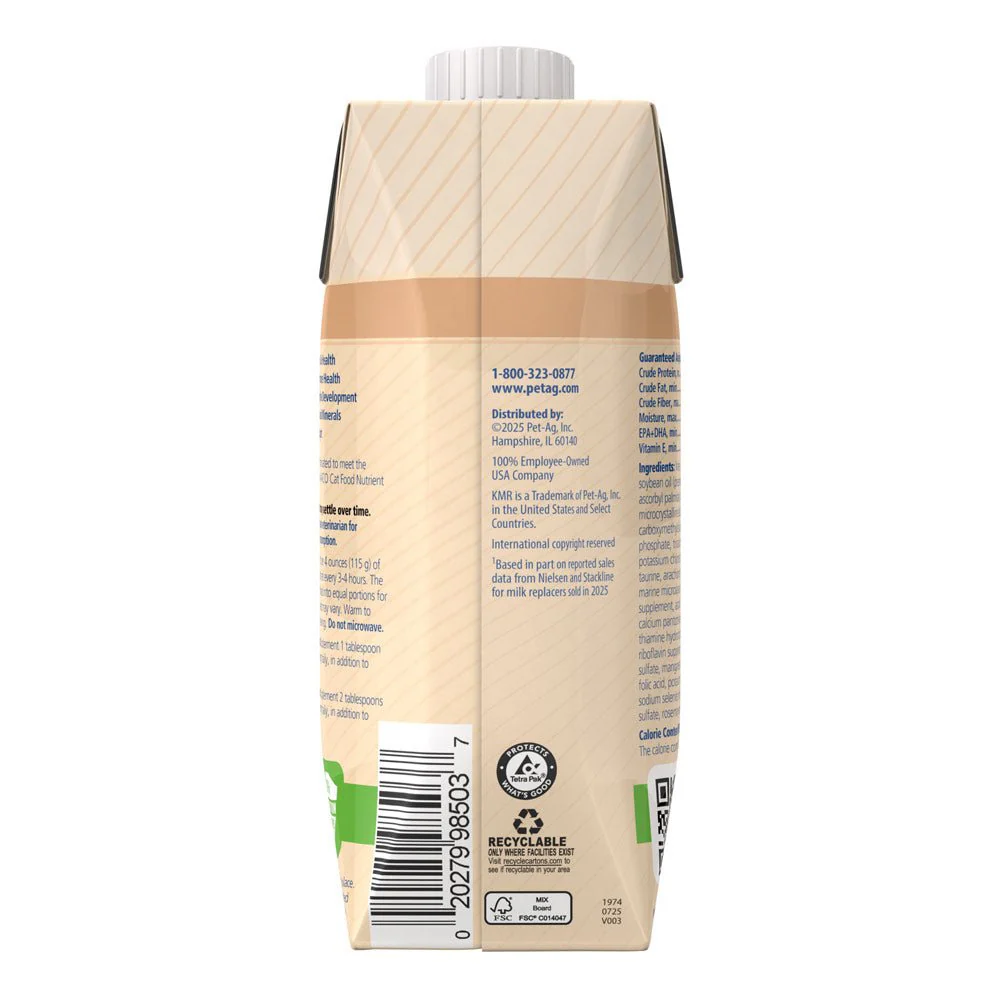 PetAg Goats Milk KMR Liquid Kitten Milk Replacer Ready-to-Feed Formula, 16 oz - Image 2