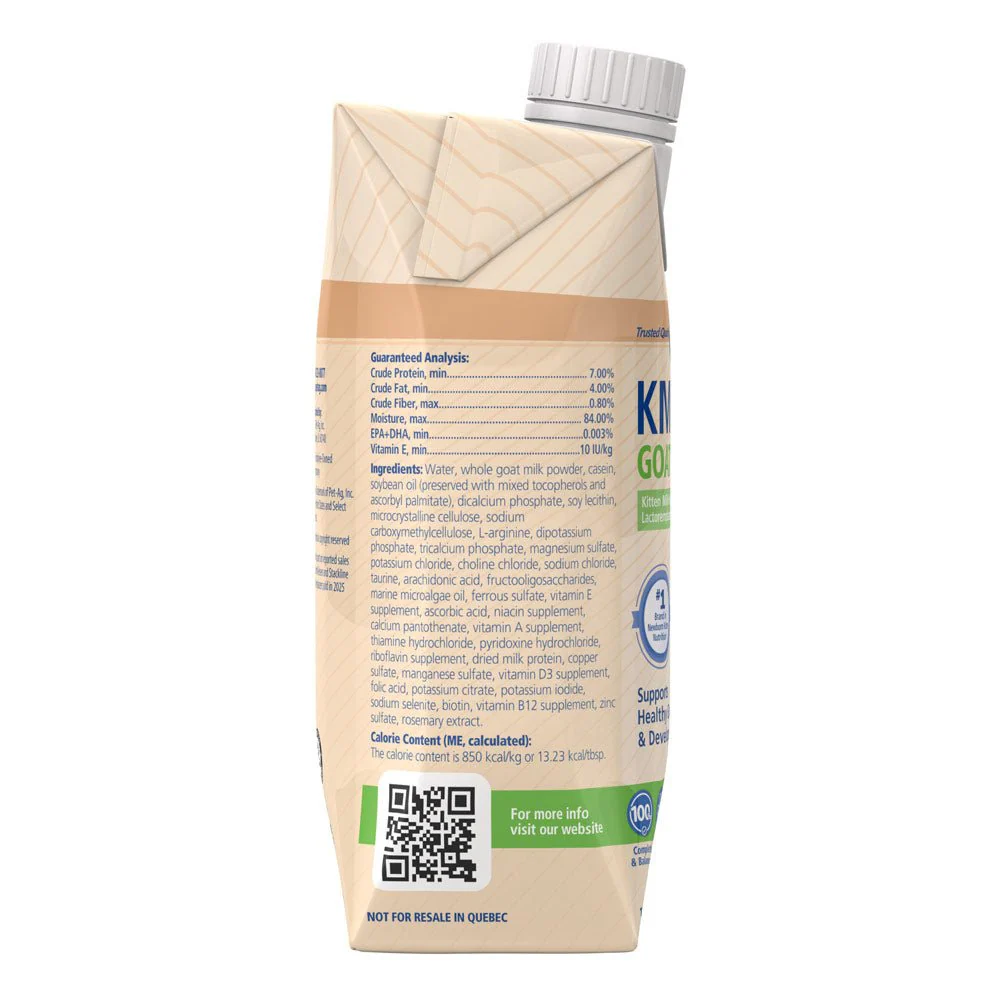 PetAg Goats Milk KMR Liquid Kitten Milk Replacer Ready-to-Feed Formula, 16 oz - Image 3