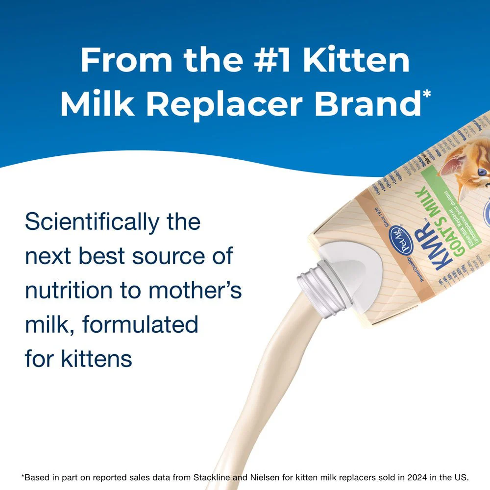 PetAg Goats Milk KMR Liquid Kitten Milk Replacer Ready-to-Feed Formula, 16 oz - Image 7