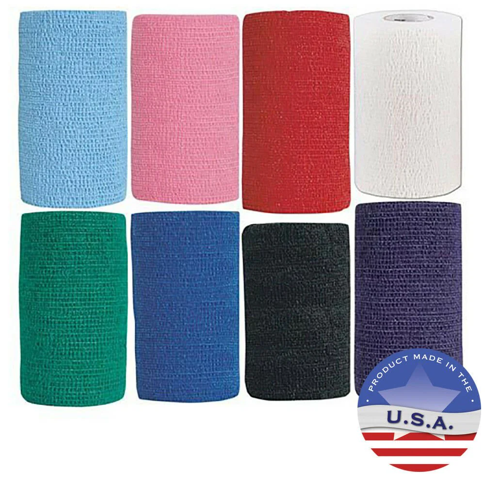 PetFlex Flex Bandage, 3" x 5 Yards, Self-Adhering Wrap for Dogs, Cats & Small Animals