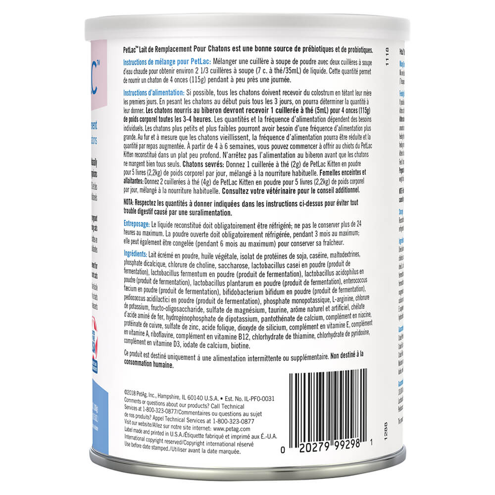 PetLac Kitten Milk Replacement Powder, 10.5 oz - Image 3