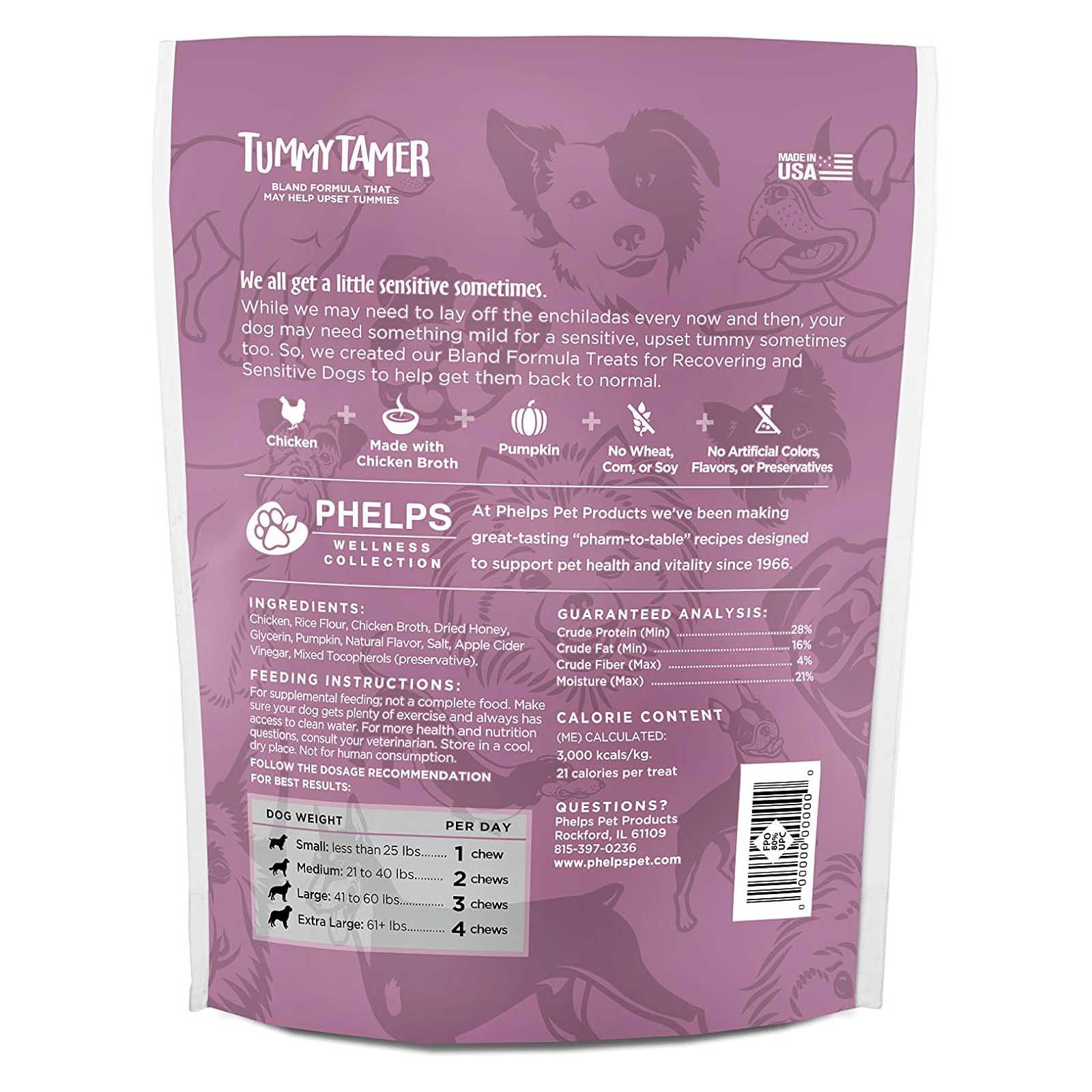 Phelps Wellness Functional Dog Chew Supplements – Calming, Digestive, Skin & Coat, Hip & Joint, Sensitive Stomach & Brain Support Treats, 4.5 oz - Image 19