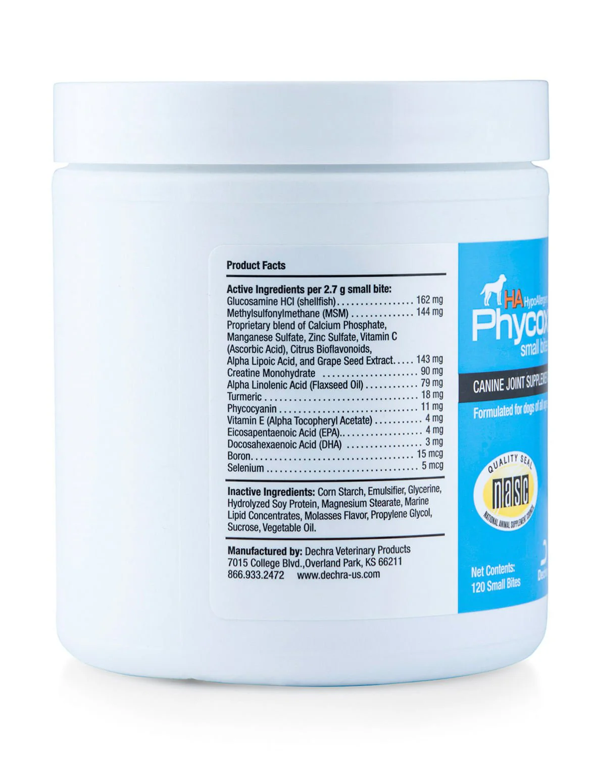 Phycox® HA (Hypo-Allergenic) Canine Small Bites, 120 ct - Image 3