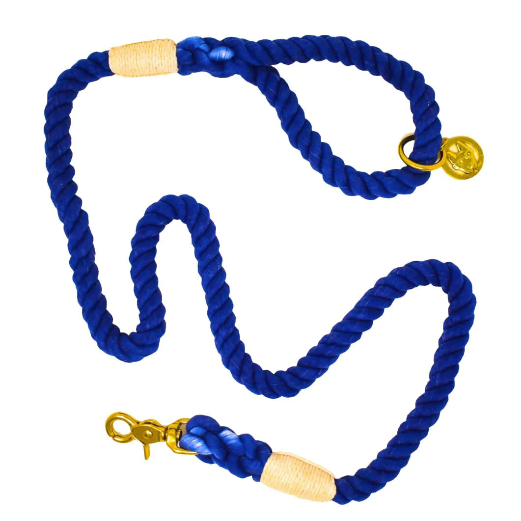Pink Papyrus Rope Leash, 6 ft - Image 4