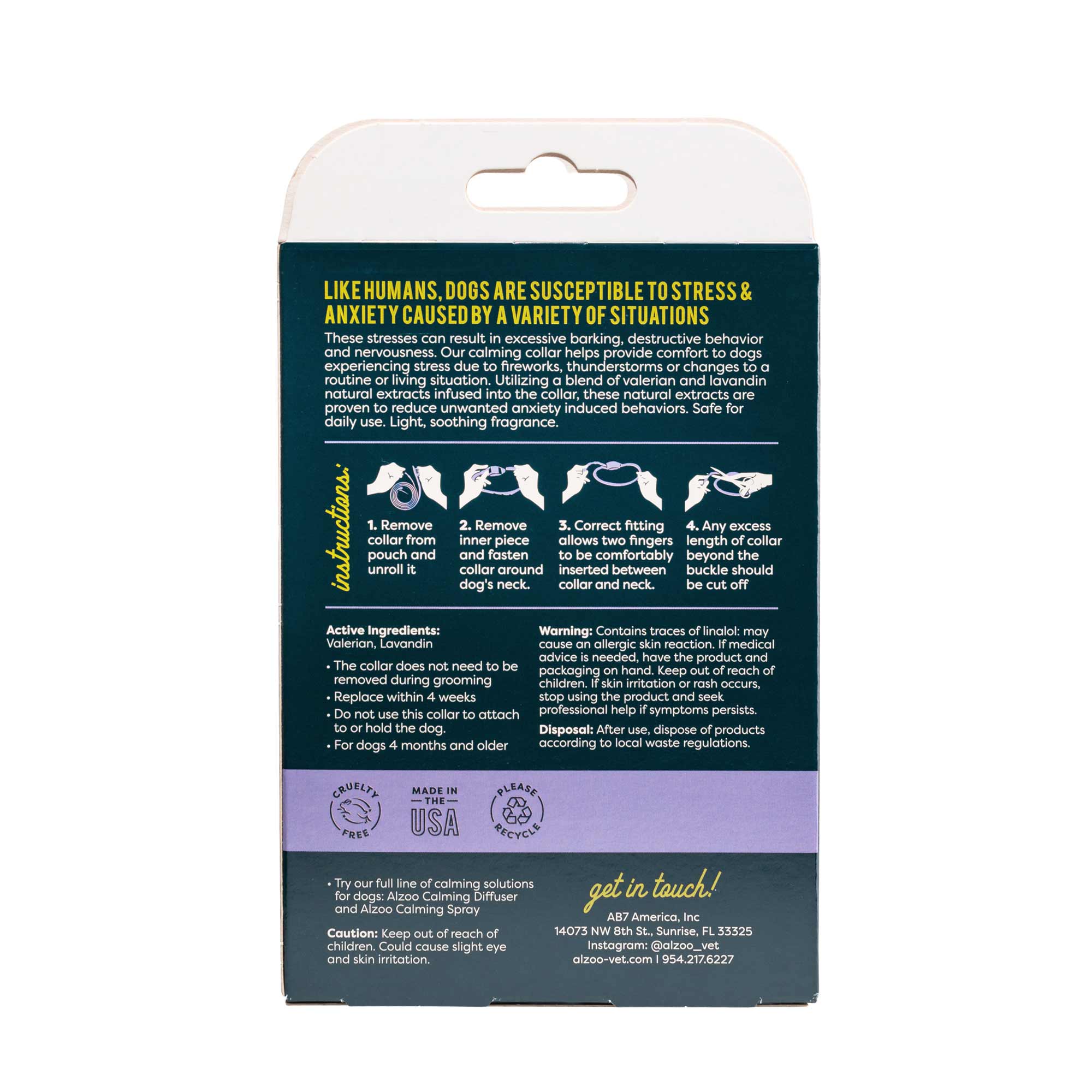 Plant-Based Natural Calming Collar for Dogs - Image 3
