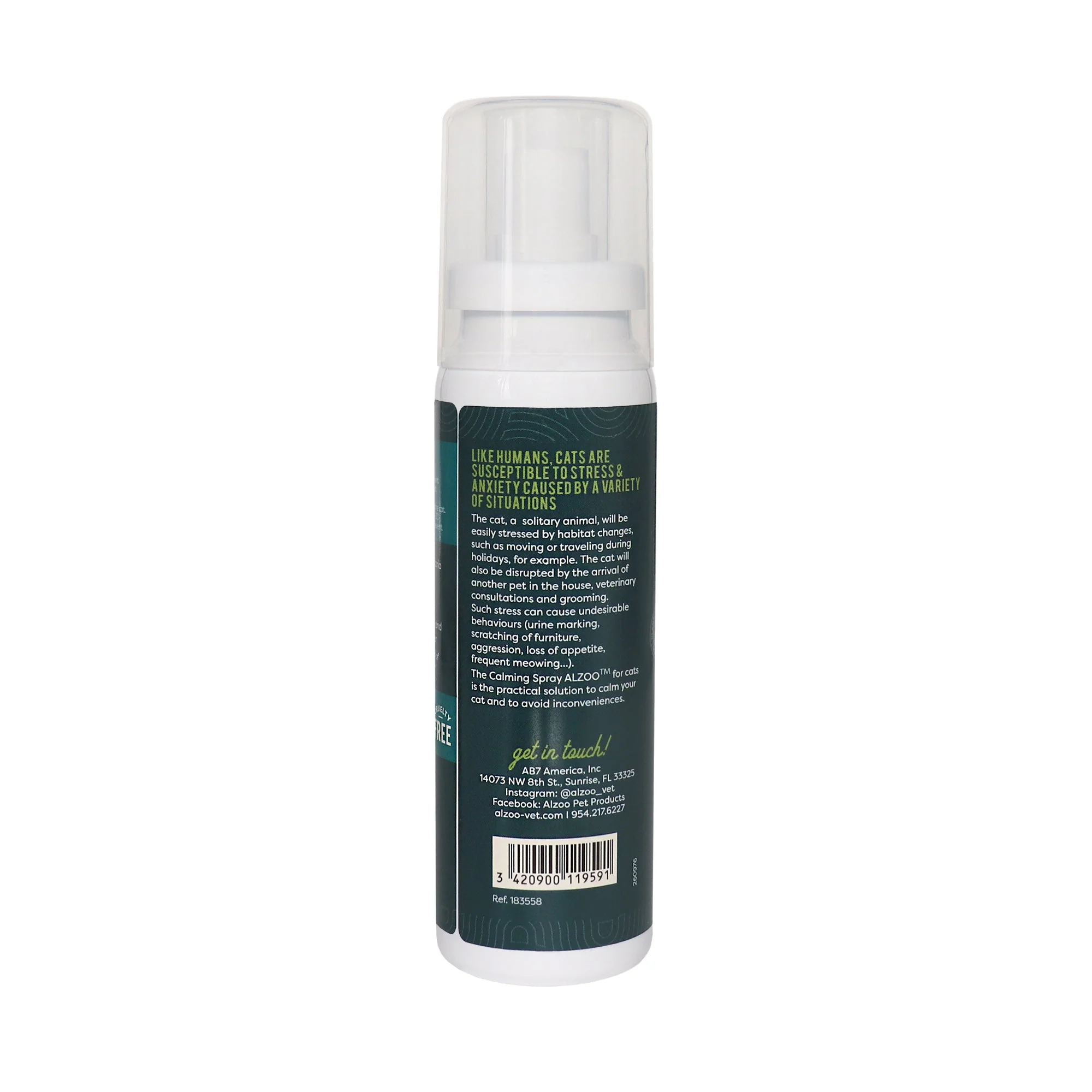 Plant-Based Calming Spray for Cats, 3.4 oz - Image 3
