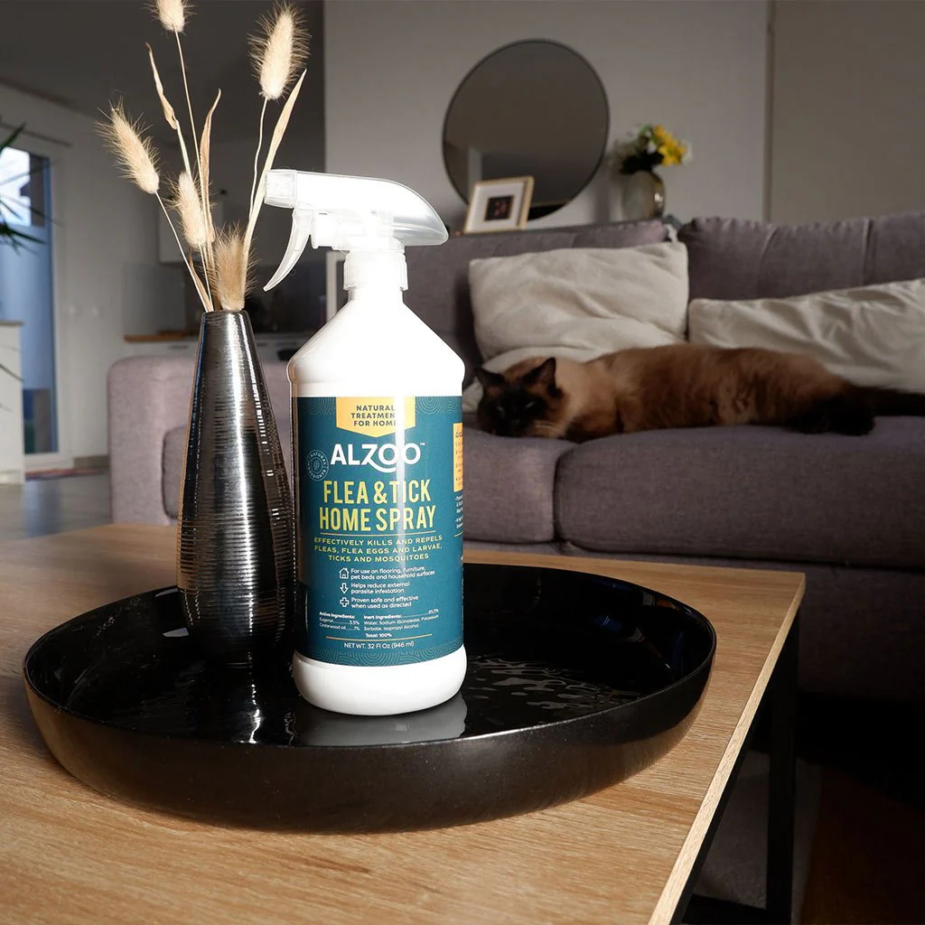 Plant-Based Natural Flea & Tick Home Spray, 32 oz - Image 5