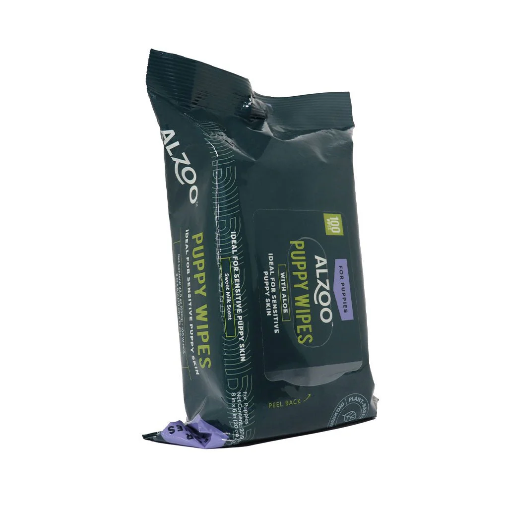 Plant-Based Puppy Grooming Wipes, 100 ct - Image 6