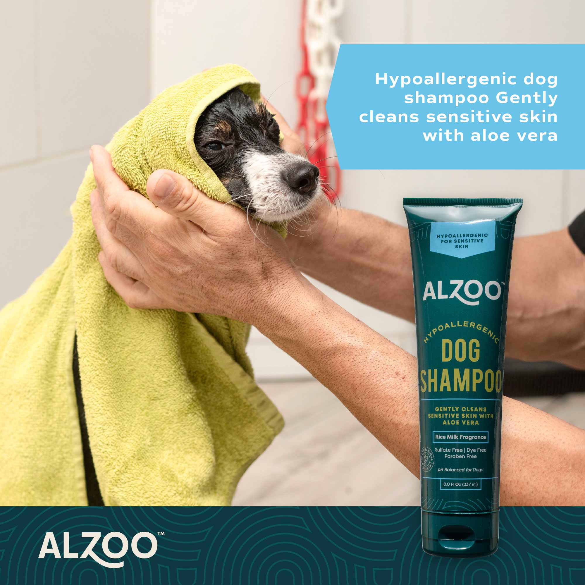 Plant-Based Hypoallergenic Shampoo for Dogs, 8 oz - Image 3