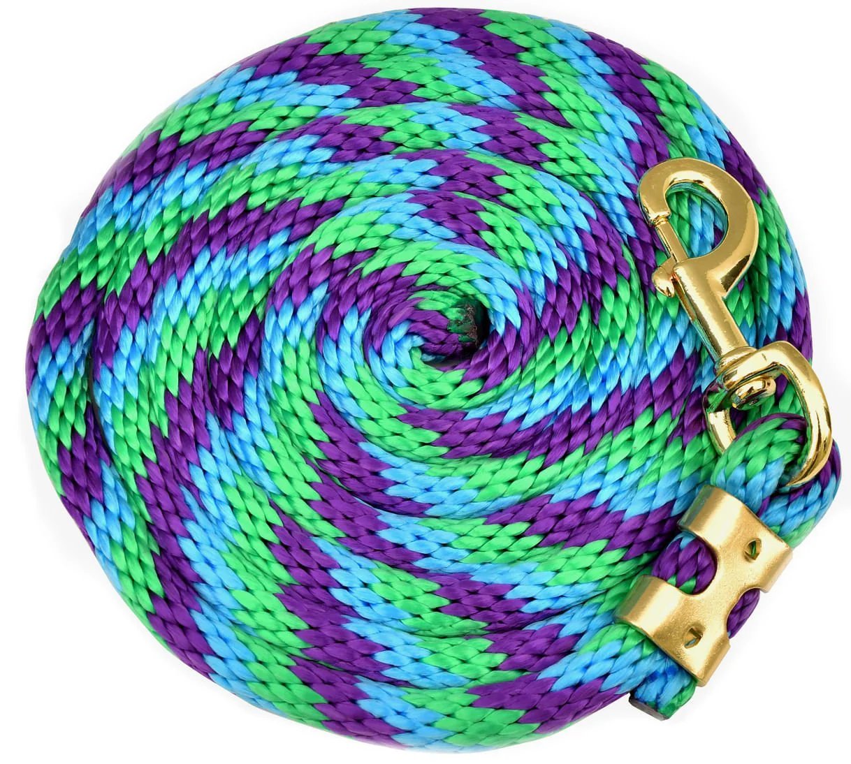 Mustang Colorful Poly Lead Rope with Bolt Snap - Image 6