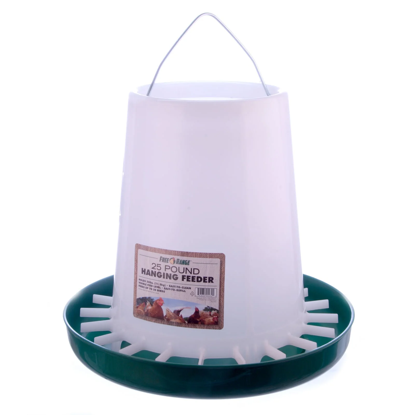 Poly Hanging Chicken Feeders - Image 2