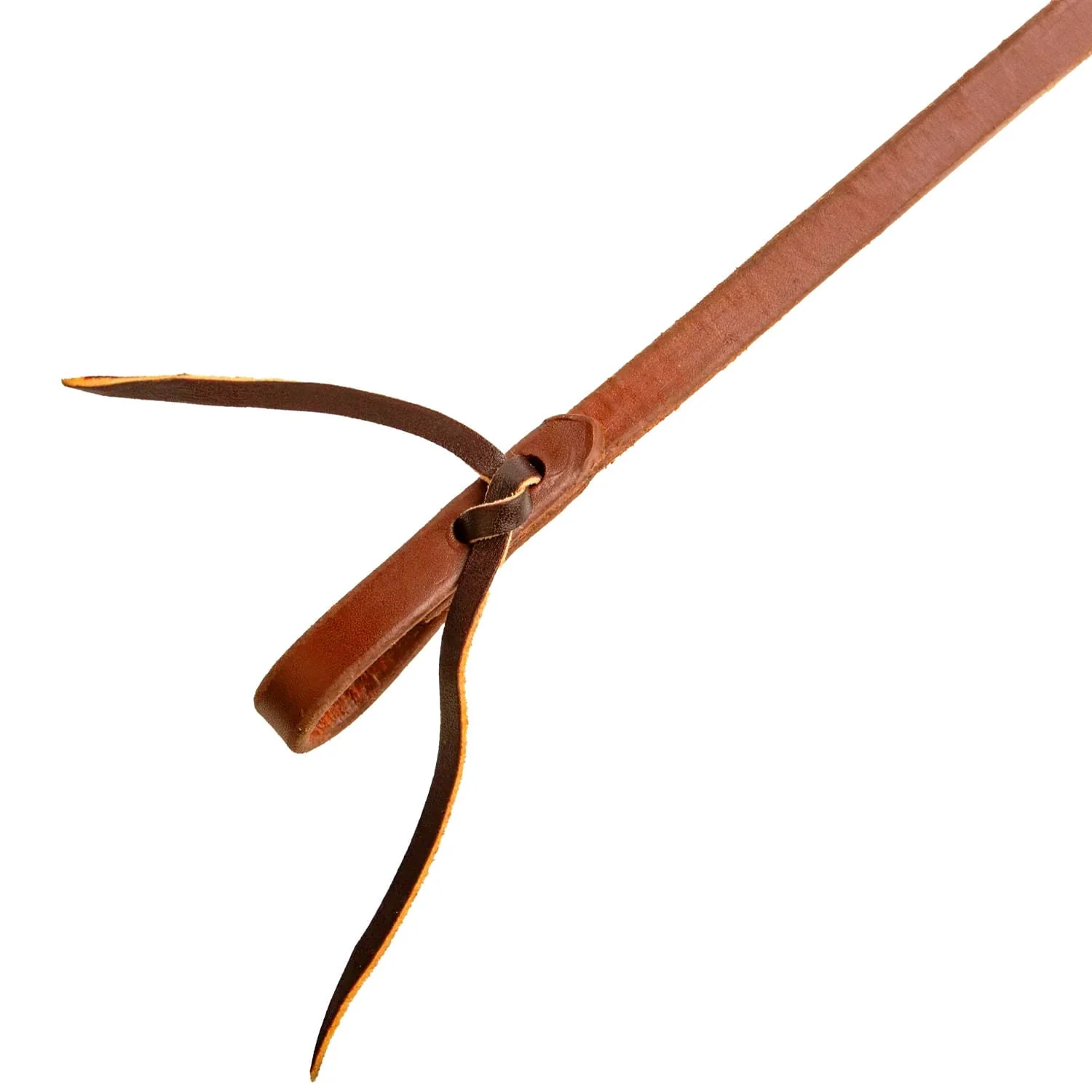 Jeffers Poplar Head Premium Oiled Harness Leather Roping Rein - Image 3