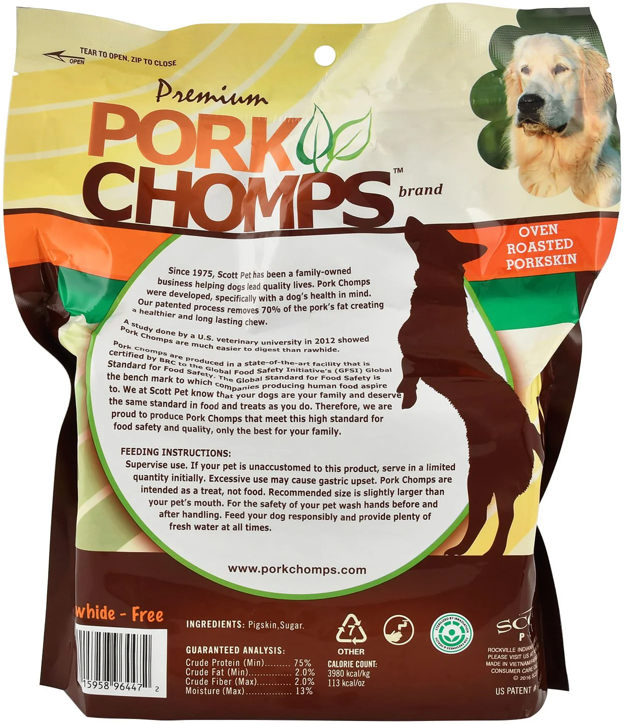Pork Chomps Premium Roasted Pork Ribz - Image 2