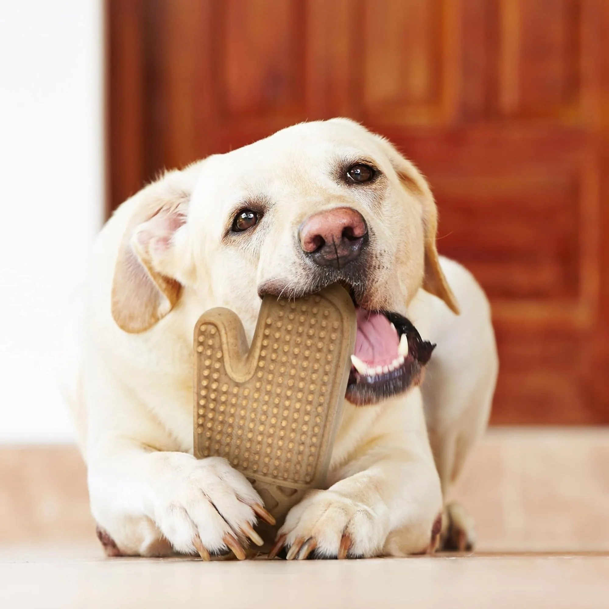 Powerbone Oven Mitt Dog Chew Toy for Power Chewers, 7" - Image 4