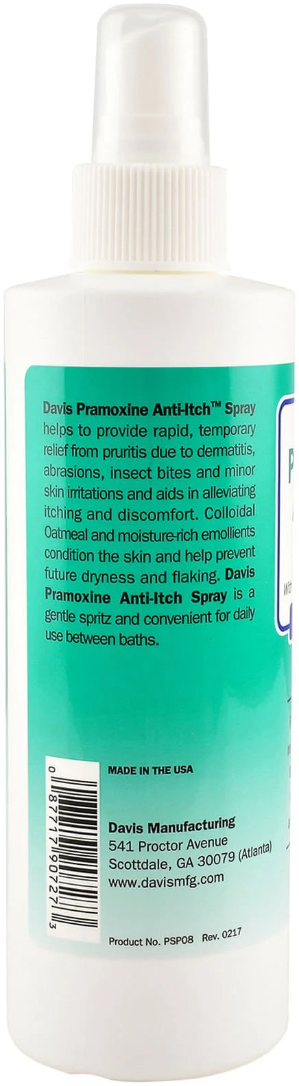 Davis Pramoxine Anti-Itch Spray, 8 oz - Image 2