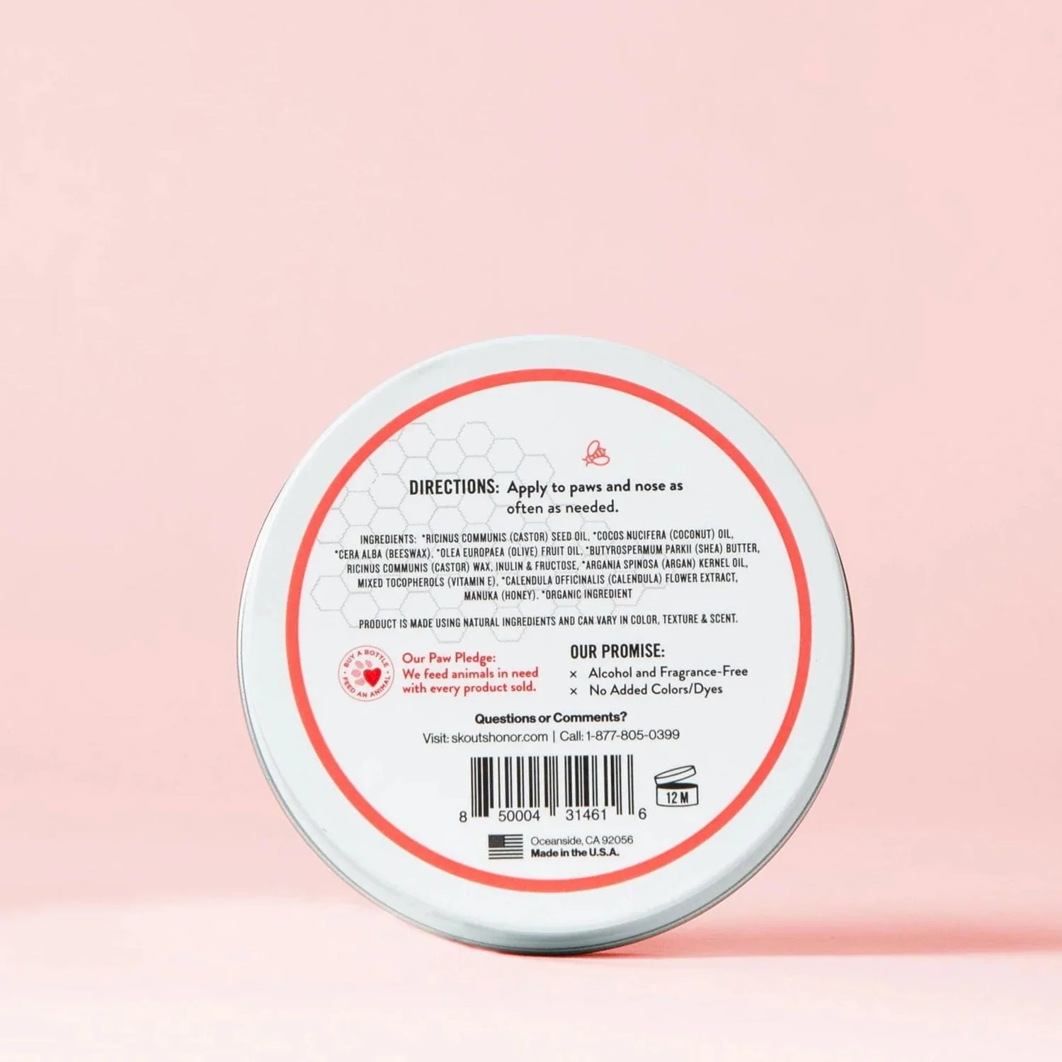 Skout's Honor Prebiotic Pet Balm, 2 oz - Image 2