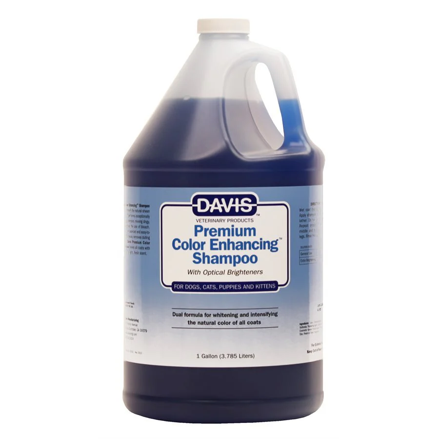 Davis Premium Color Enhancing Shampoo with Optical Brighteners – Whitening & Shine for Dogs, Cats, Puppies & Kittens – pH Balanced, Easy Rinse, Made in USA - Image 3
