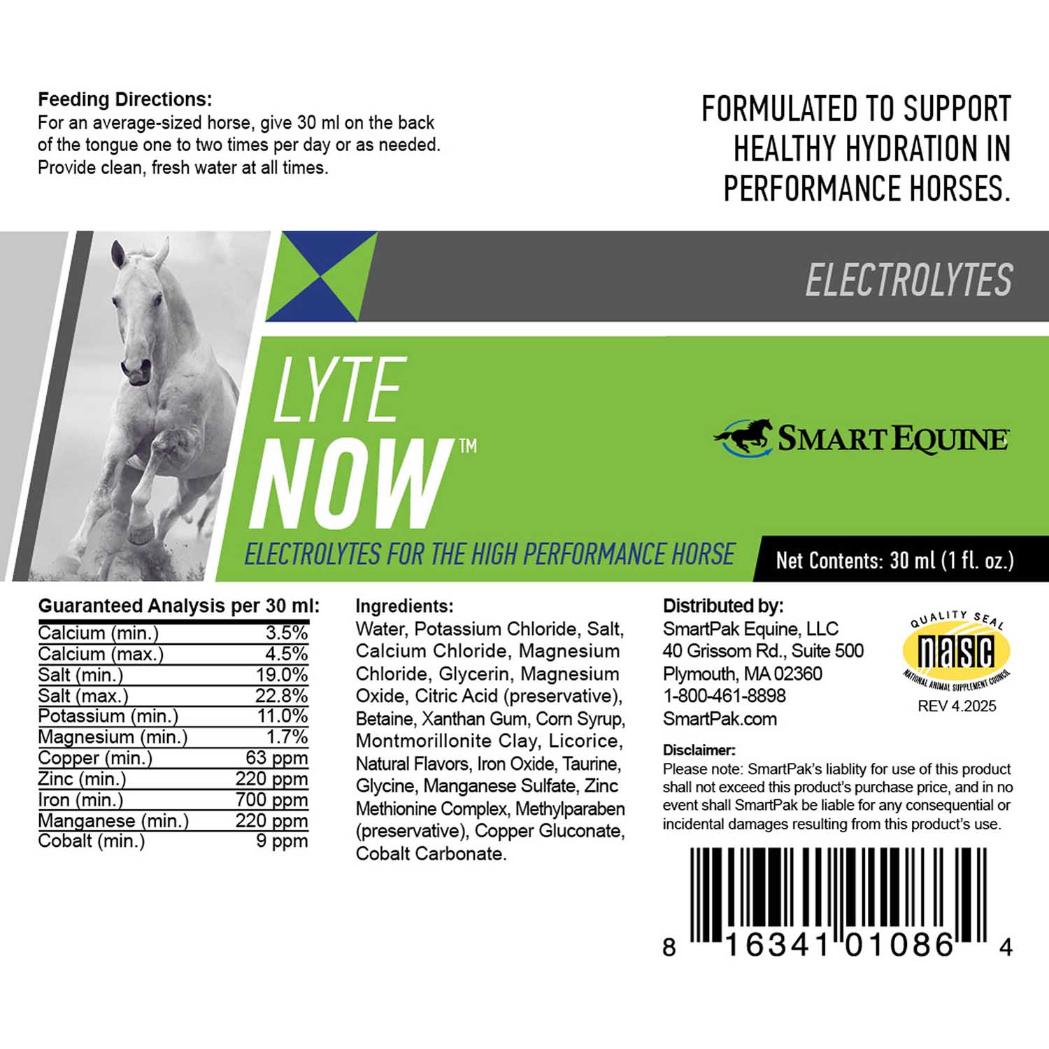 Pro Formula Labs Lyte Now Electrolyte Paste Horse Supplement - Image 2