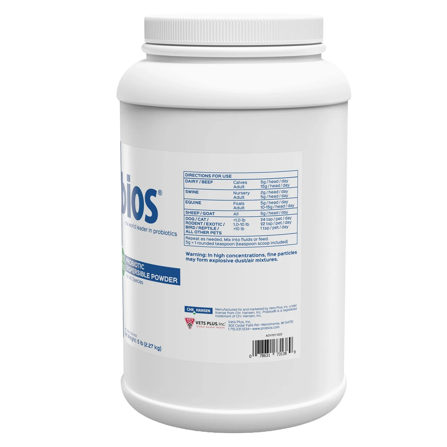 Probios Dispersible Powder Veterinary Probiotic Supplement - Image 3