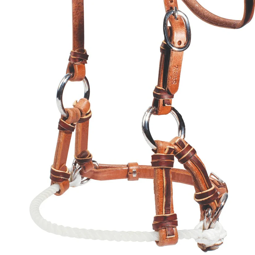 Professional's Choice Schutz Single Nose Side Pull Headstall - Image 4