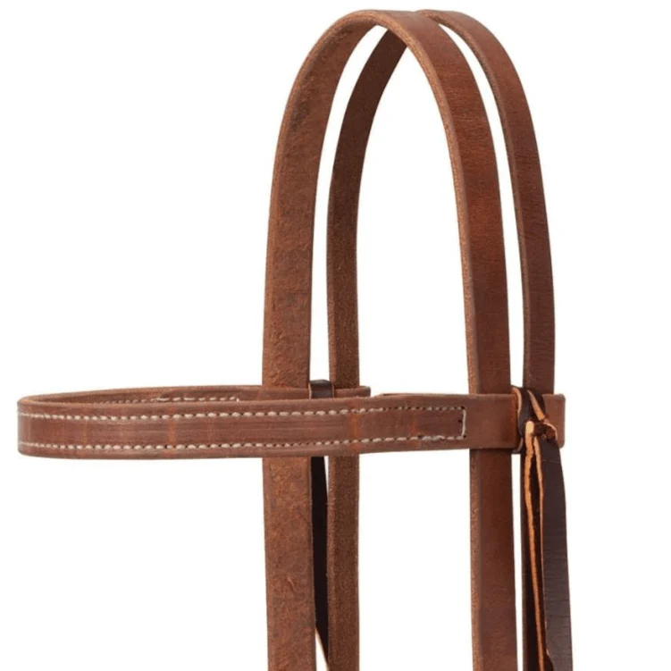 Weaver ProTack Copper Flower Browband Headstall - Image 3