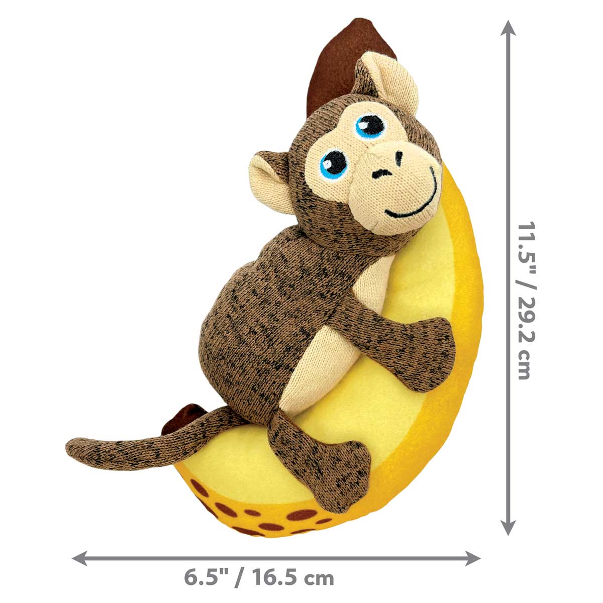 KONG Pull-A-Partz™ 2-in-1 Squeaky Plush Dog Toy - Image 3