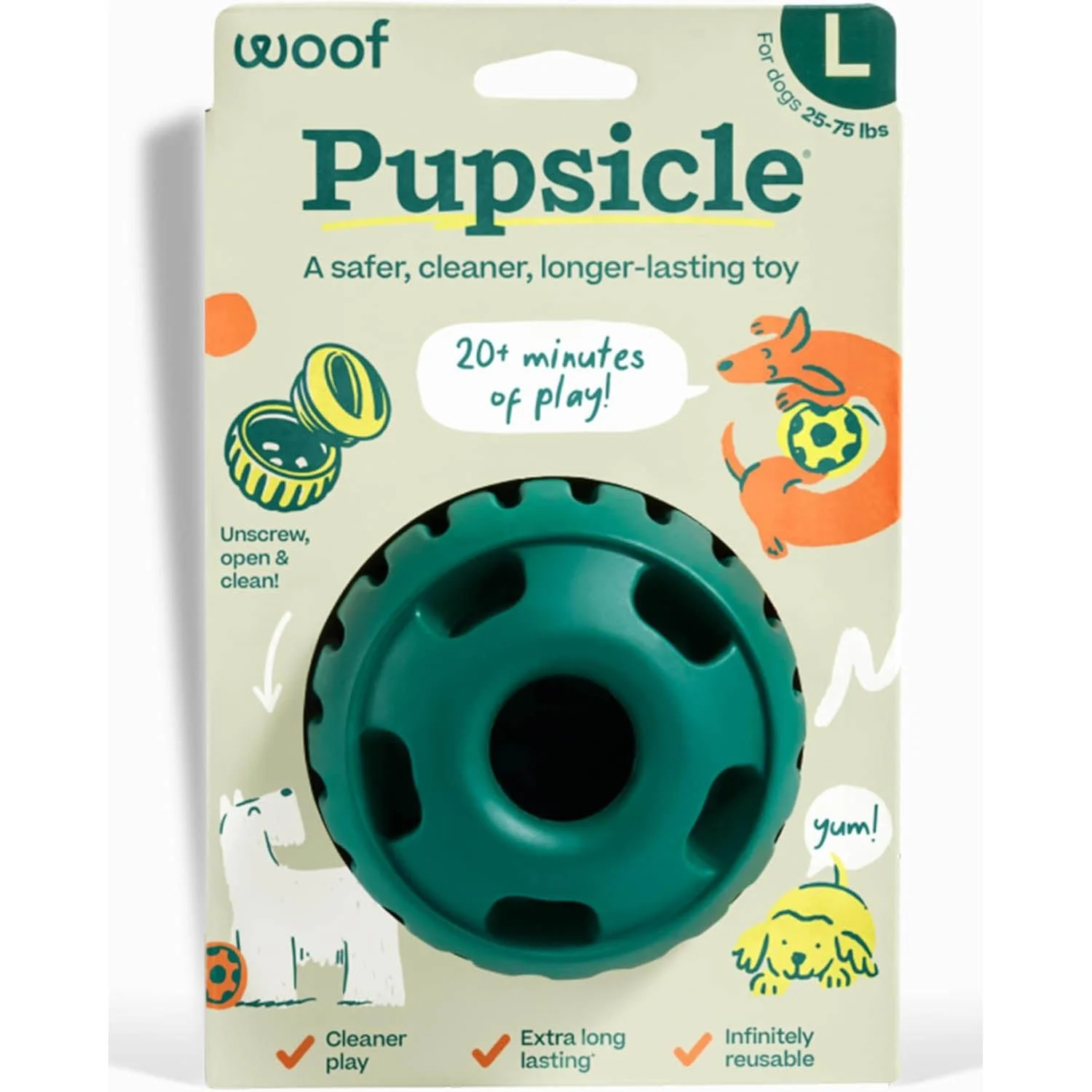 Pupsicle Treat Dispensing Dog Toy – Interactive, Long-Lasting Chew & Puzzle Toy for Dogs - Image 13