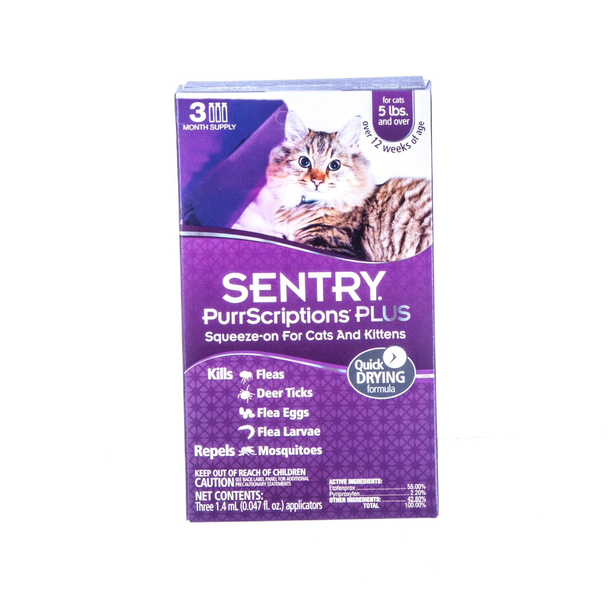 PurrScriptions PLUS Cat Flea & Tick Topical - Image 3