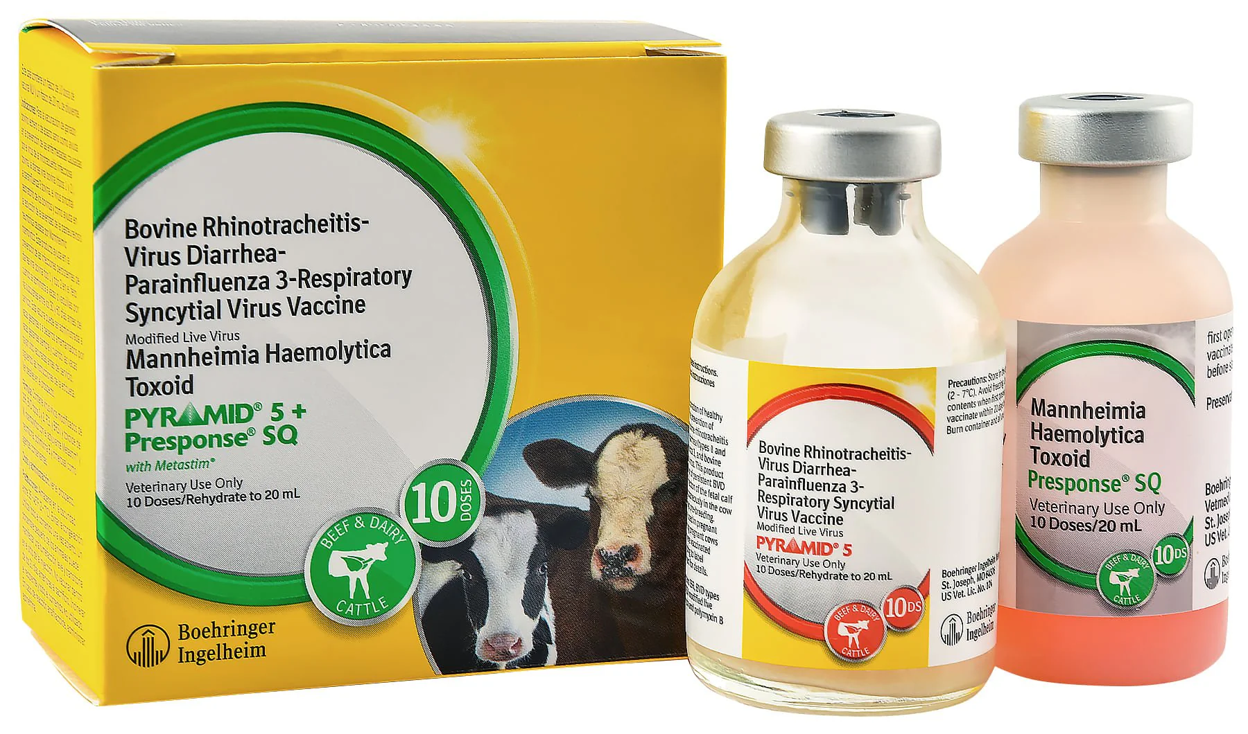 Pyramid 5 + Presponse SQ Cattle Vaccine