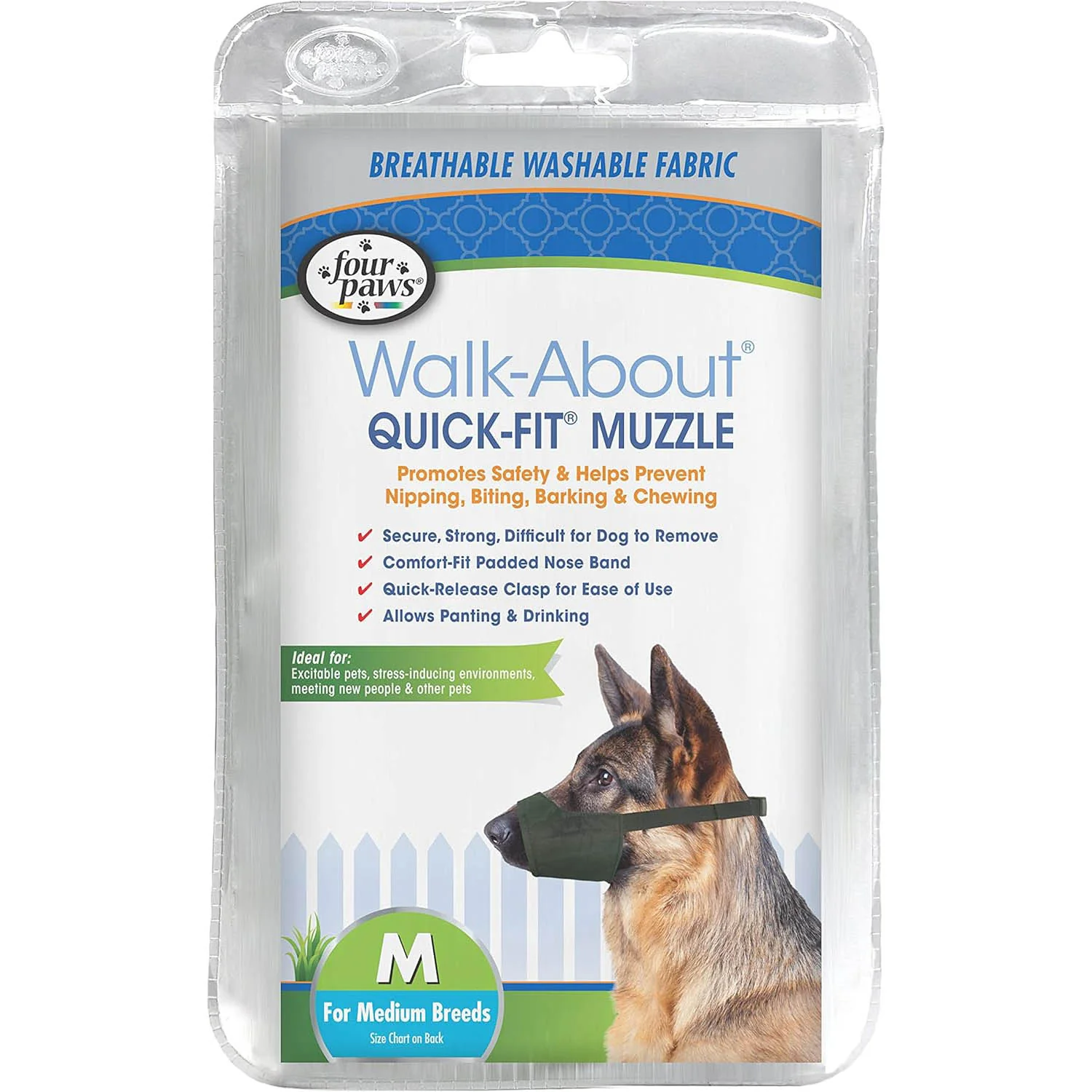 Quick-Fit Dog Muzzle by Four Paws - Image 12