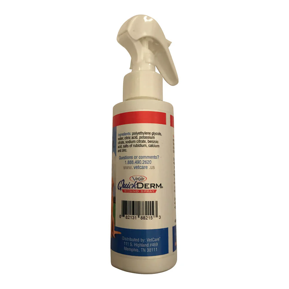 QuickDerm Wound Spray for Animals, 4 oz - Image 3