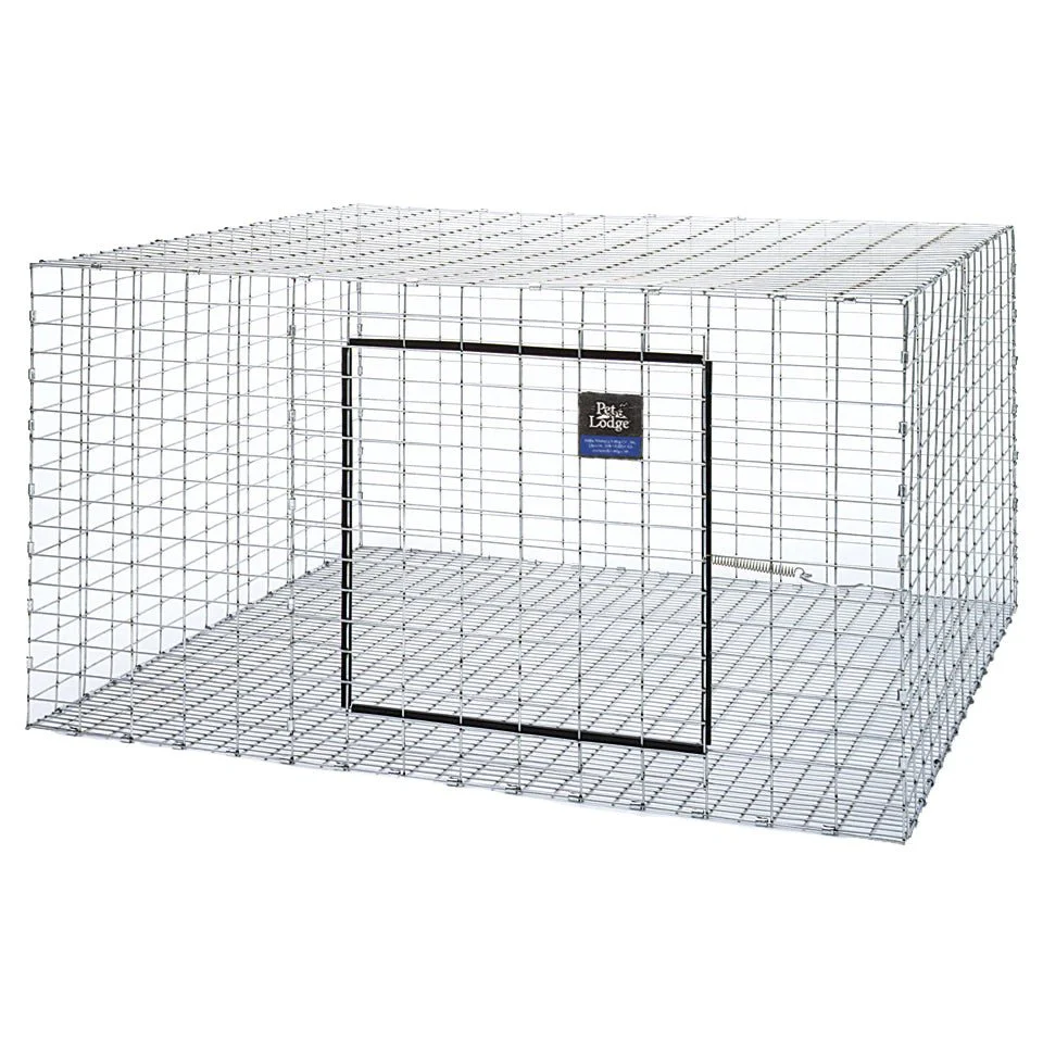 Pet Lodge Galvanized Rabbit Hutch – Stackable, Chew-Proof Steel Wire Cage - Image 3