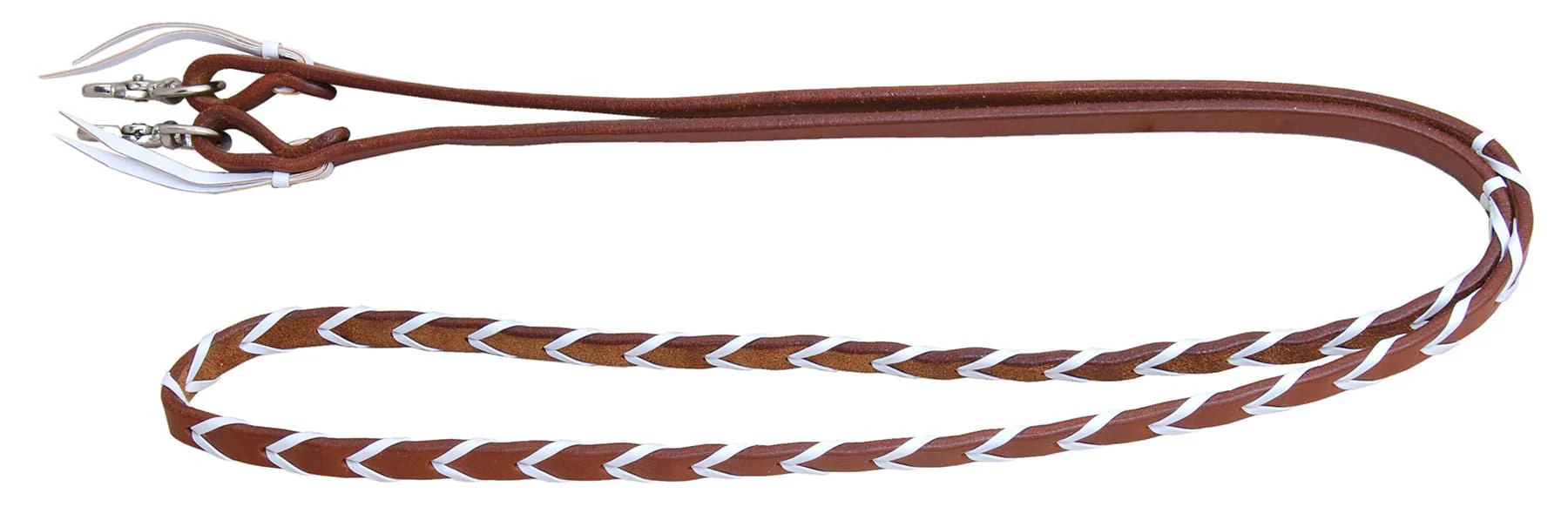 Rafter T Plaited Barrel Racing Reins - Image 13