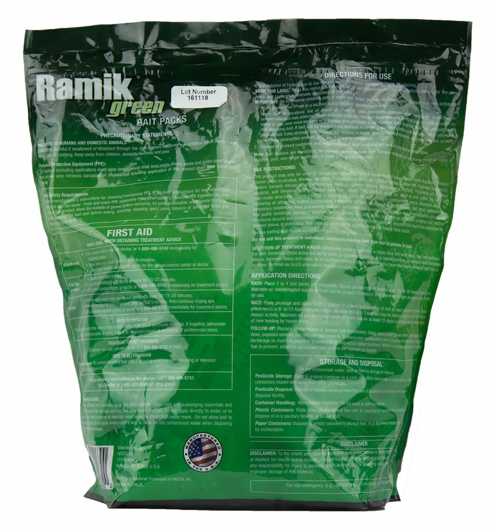 Ramik Green 4 oz Bait Packs - Image 8