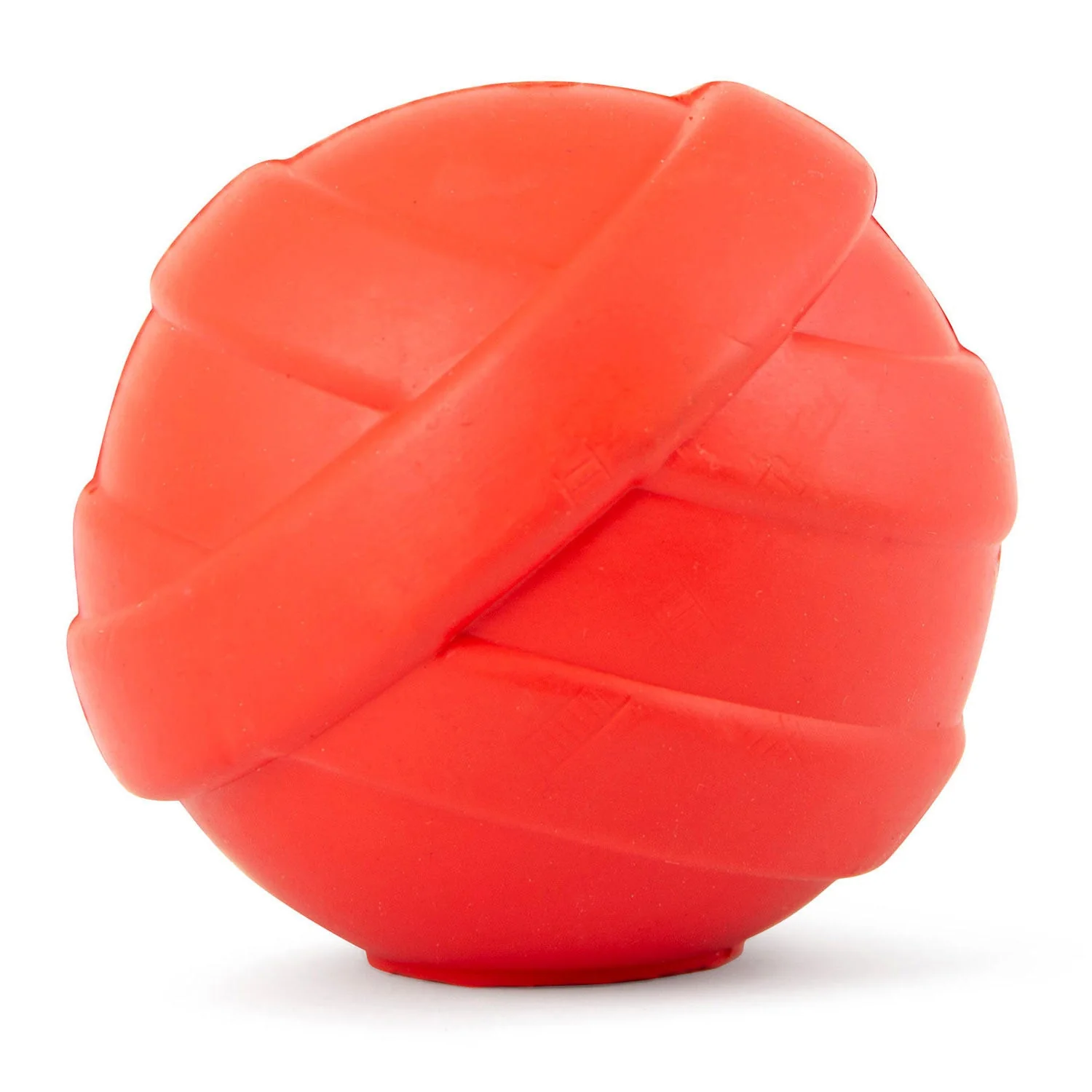 Jeffers Red Orbits Ball Natural Rubber Dental Treat Dispensing Dog Chew Toy - Image 10