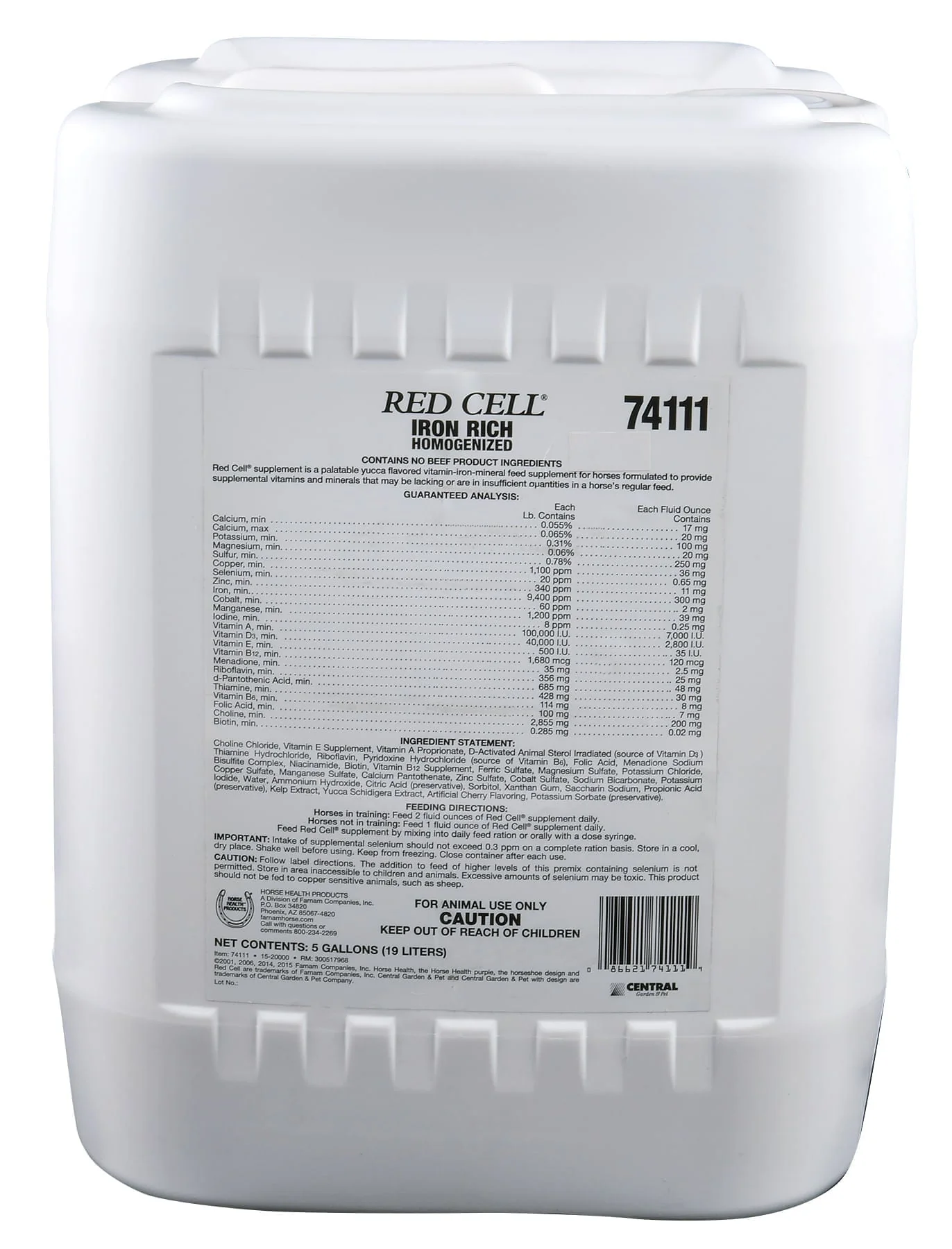Red Cell Horse Supplement for Energy & Stamina - Image 7