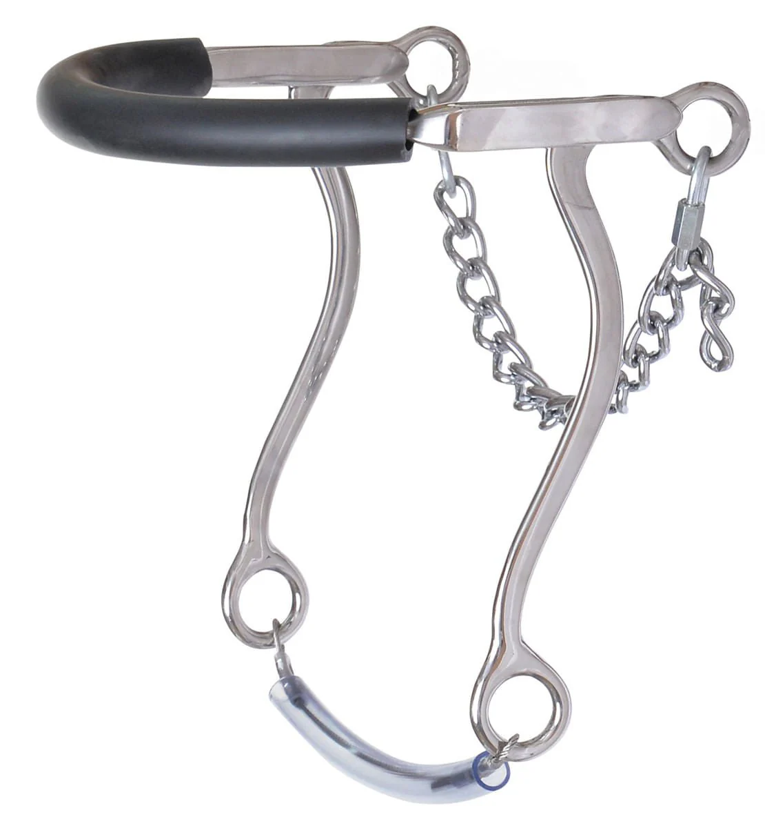 Reinsman Pony Rubber Covered Hackamore - Image 2