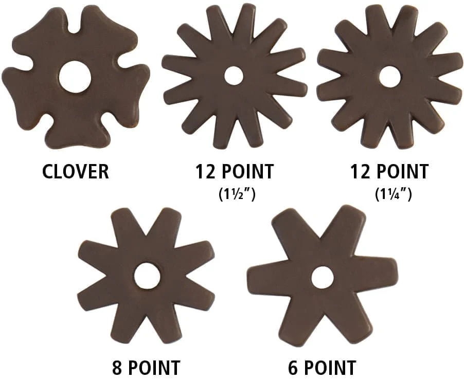 Weaver Replacement Spur Rowels, Pair