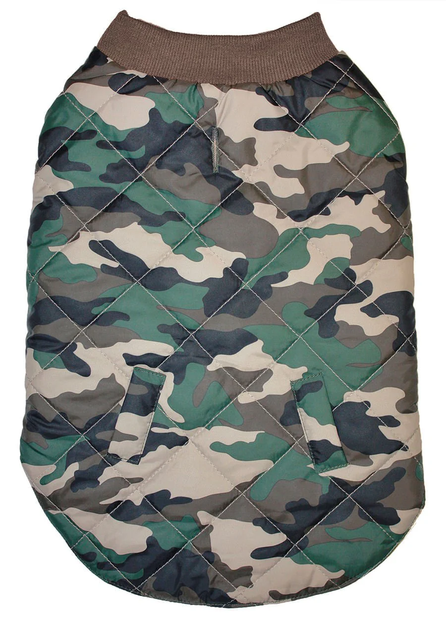 Reversible Camo/Orange Dog Jacket - Image 13