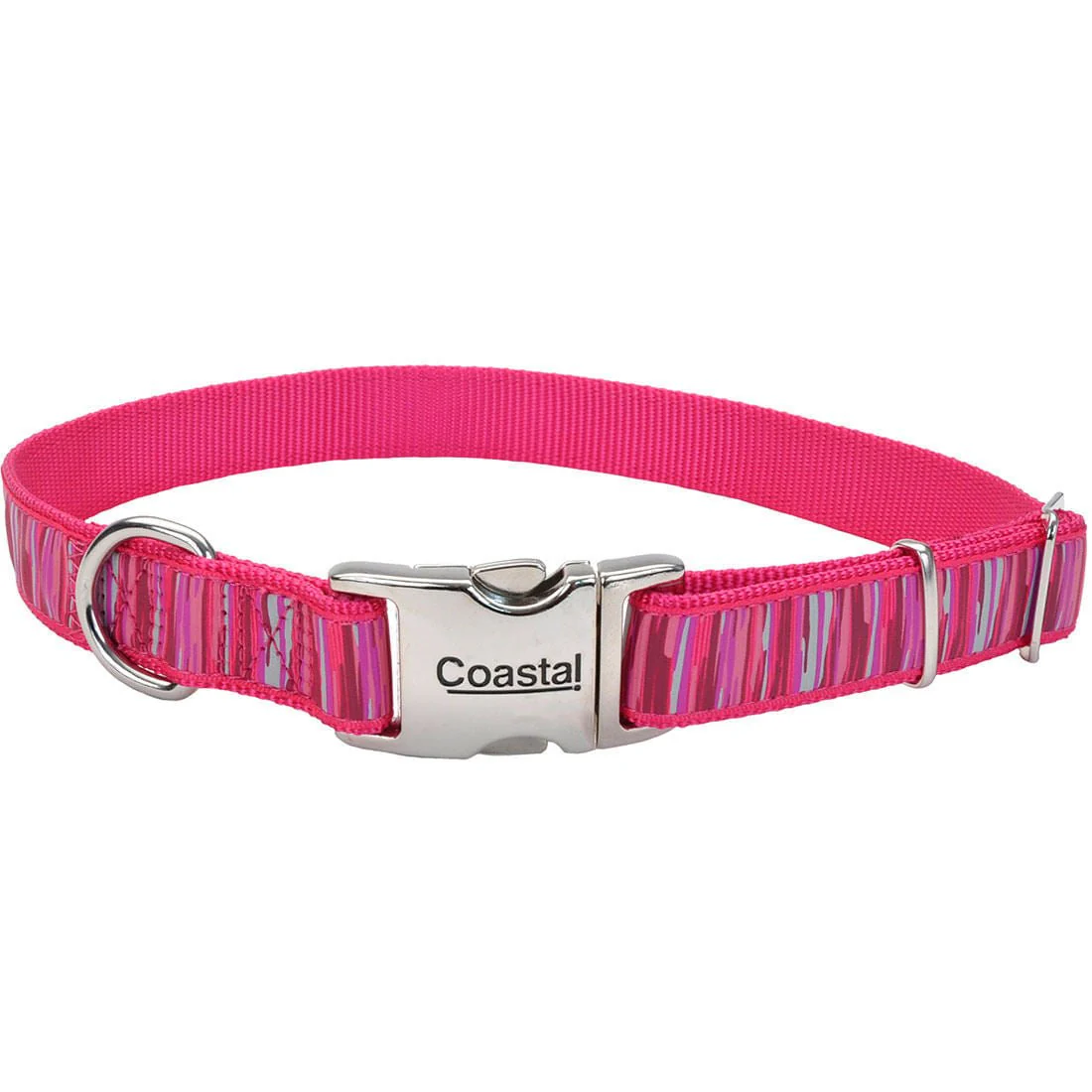 Ribbon Adjustable Dog Collar with Metal Buckle - Image 7