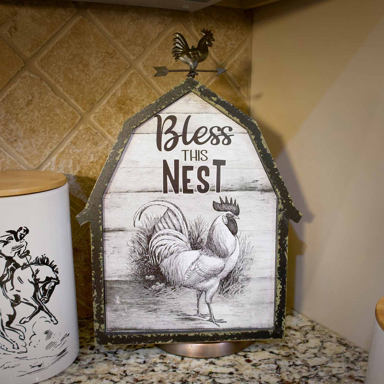 Rooster Barn Sign - Image 2