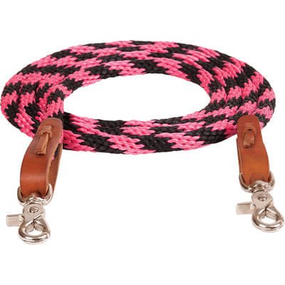Mustang Round Braided Trail Reins - Image 7