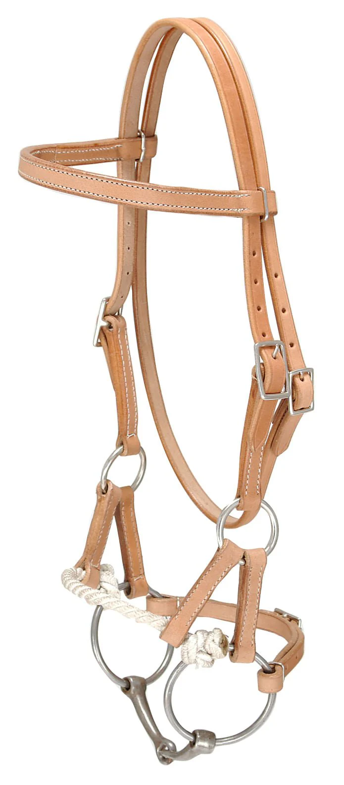 Royal King Half Breed Snaffle Side Pull - Image 2