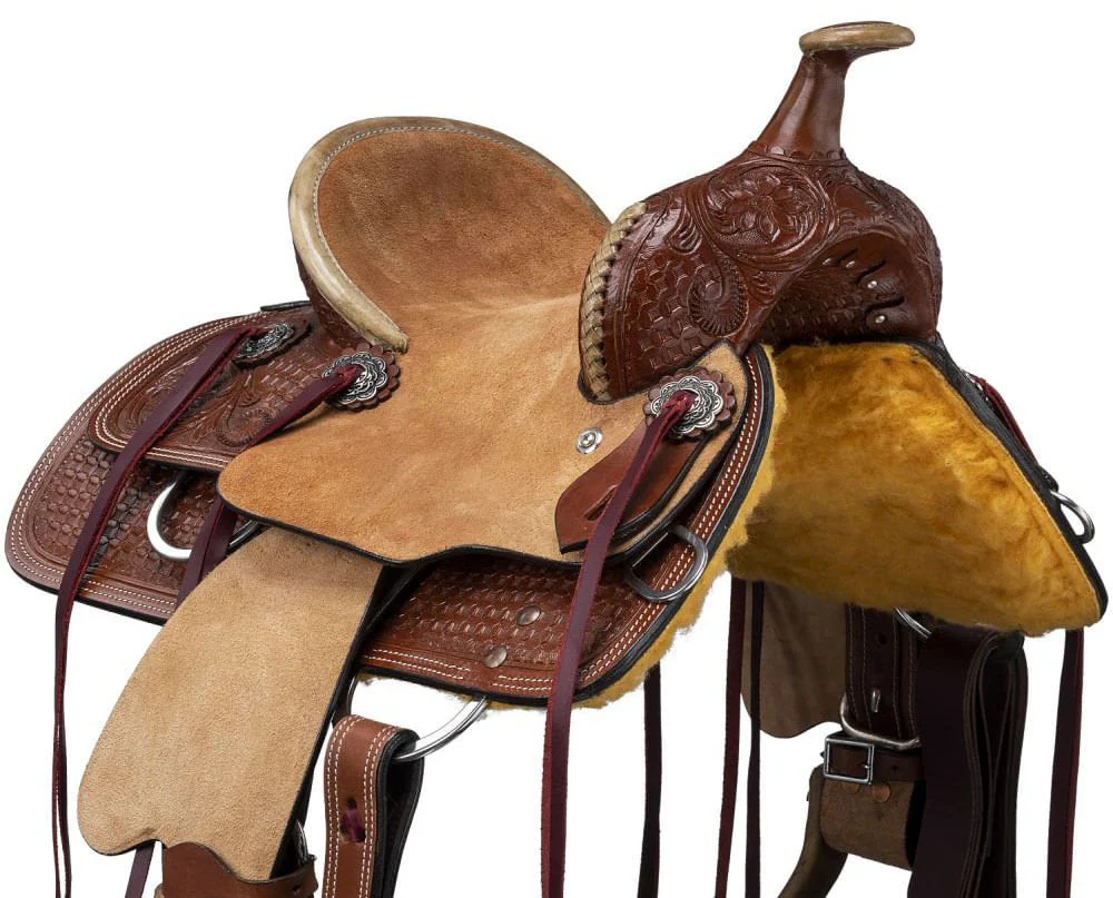 Royal King Youth Garrison Barrel Saddle - Image 3