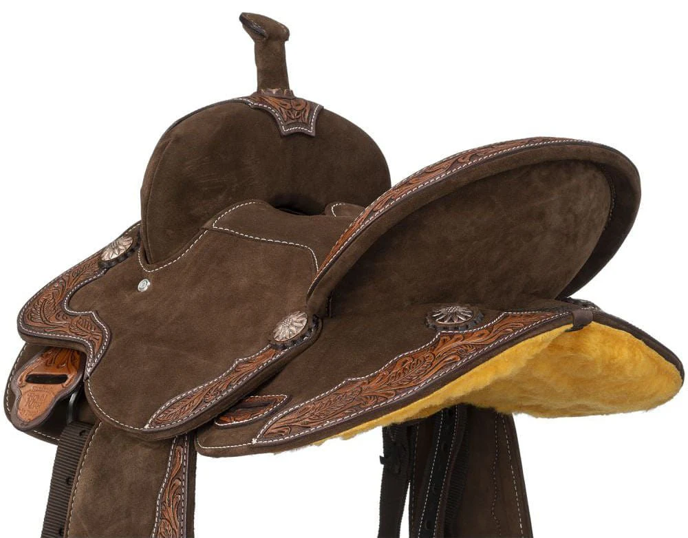 Royal King Youth Laramie Saddle, Brown - Image 4