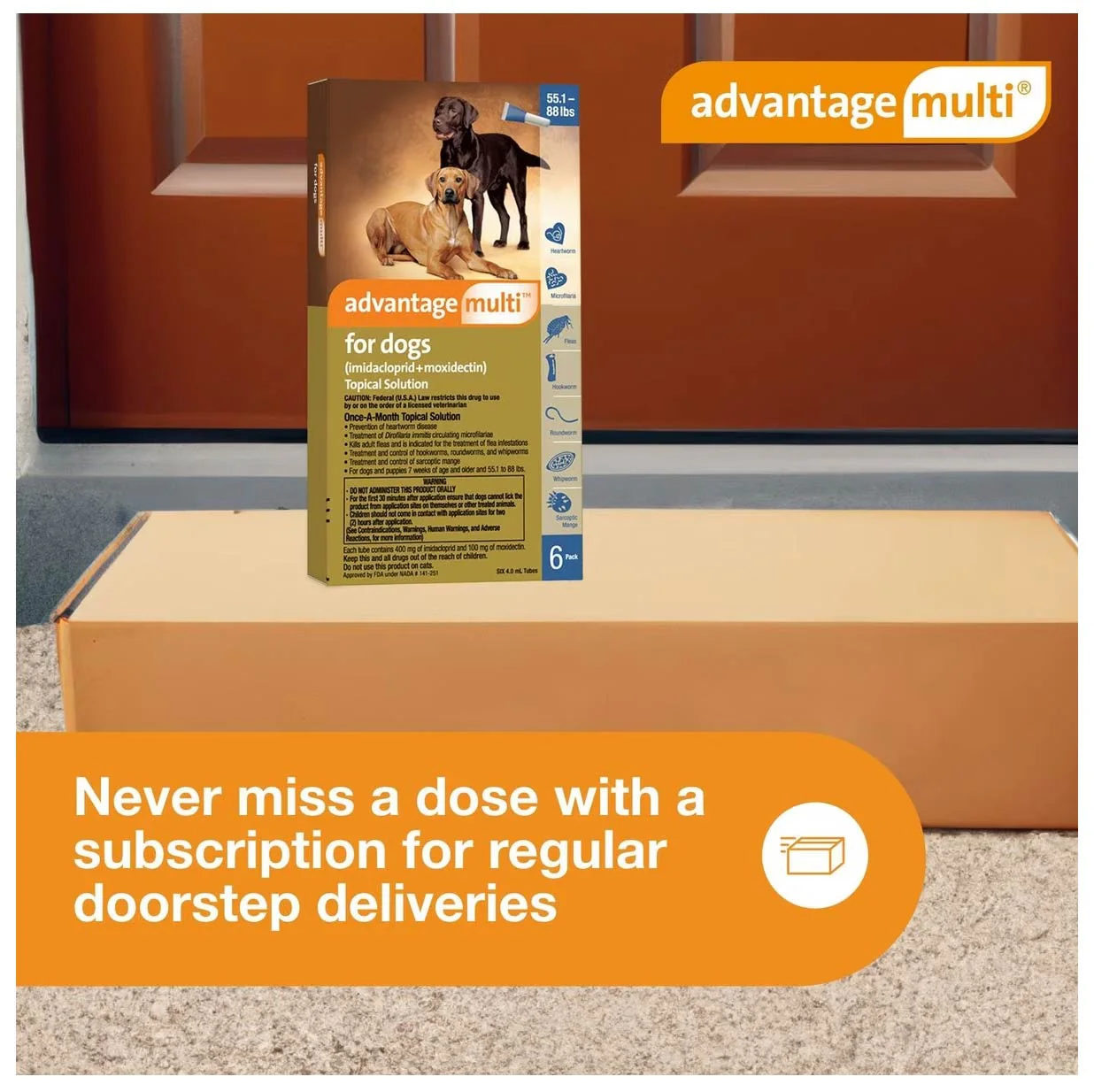 Rx Advantage Multi for Dogs (imidacloprid + moxidectin) Topical Solution - Image 12