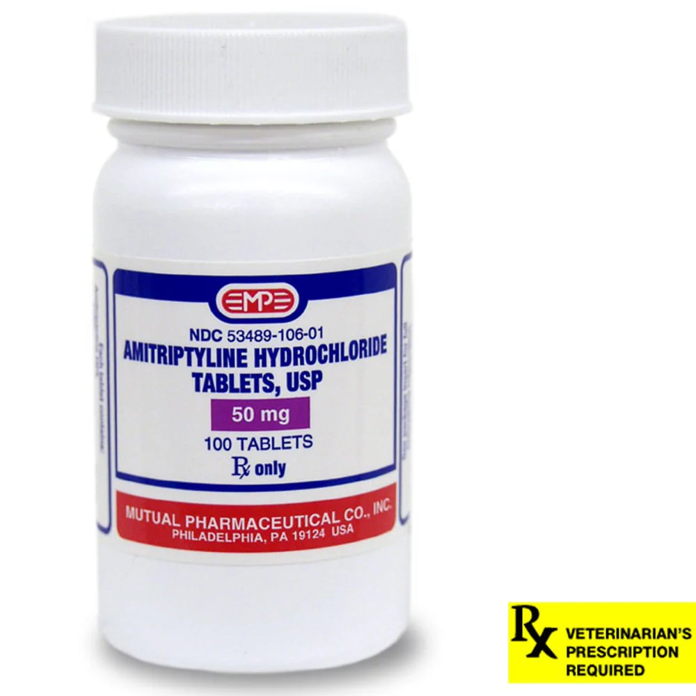 Rx Amitriptyline HCl (Generic) Tablets for Dogs & Cats - Image 3