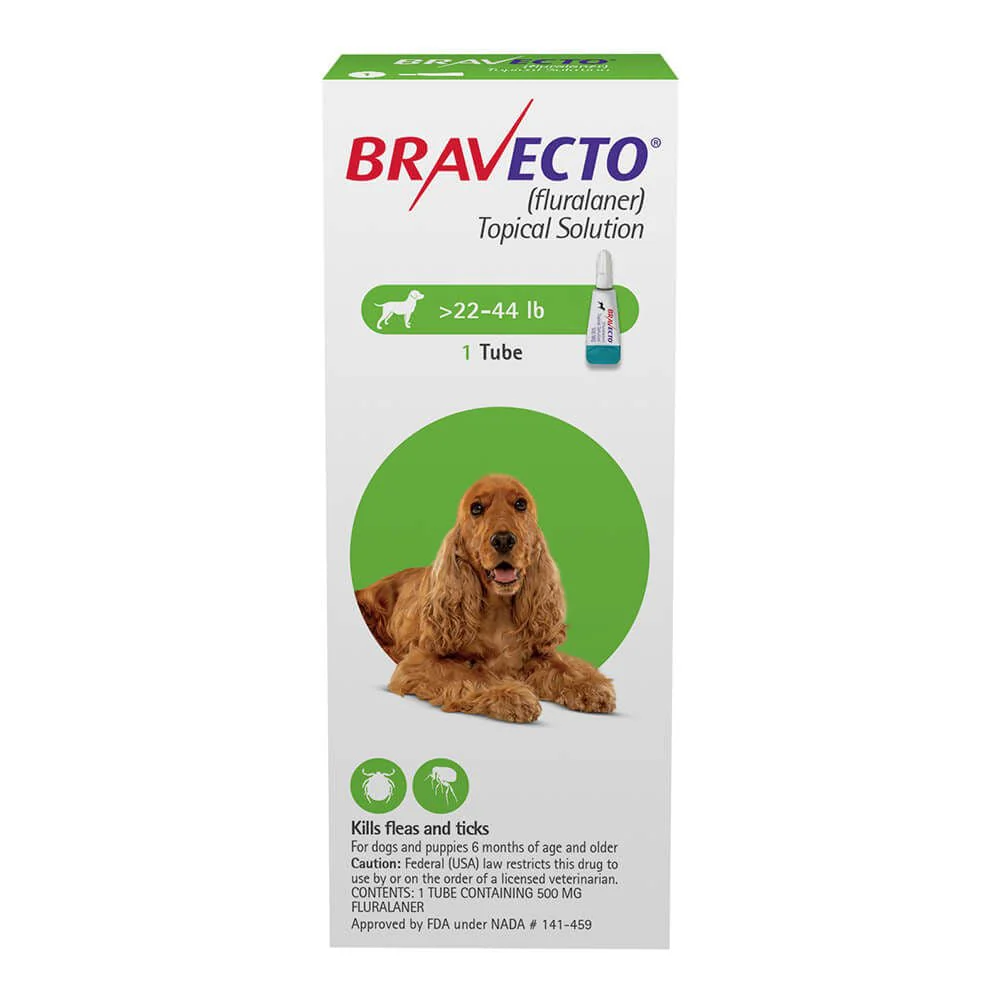 Rx Bravecto (fluralaner topical solution) Flea & Tick 12-Week Topical for Dogs - Image 9