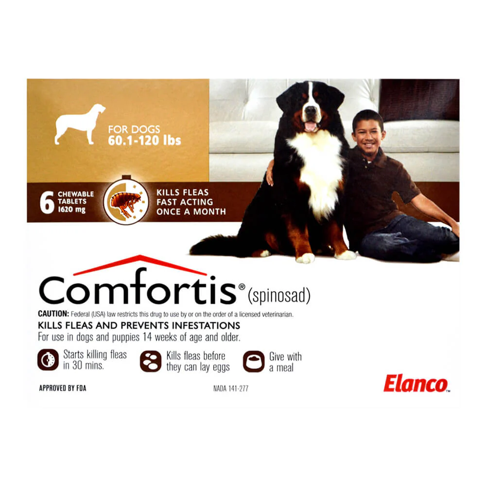 Rx Comfortis (spinosad) Chewable Flea Tablets for Dogs & Cats - Image 10
