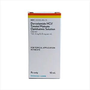 Rx Dorzolamide-Timolol Opth Solution, 22.3mg/6.8mg x10ml